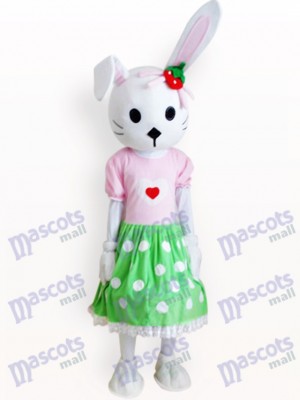 Easter Bunny Rabbit Animal Adult Mascot Costume