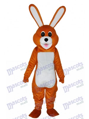 Easter Lovely Brown Rabbit Adult Mascot Costume Animal 