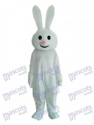Easter Pink Nose Rabbit Mascot Adult Costume Animal 