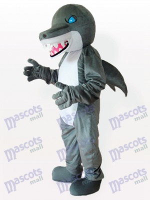 Blue Eyes Shark Adult Mascot Costume