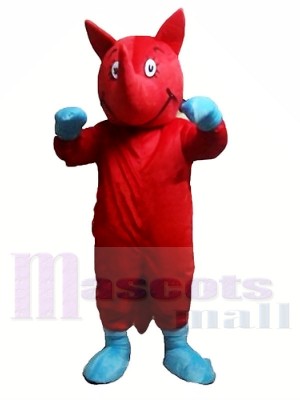Red Rhino Mascot Costumes