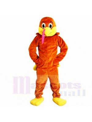 Lovely Turkey Mascot Costumes Cartoon