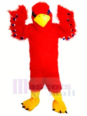 Funny Red Hawk Mascot Costumes Cartoon