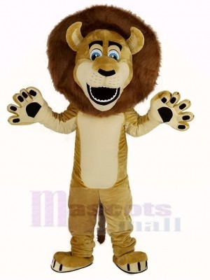 Alex The Lion Mascot Costume Animal