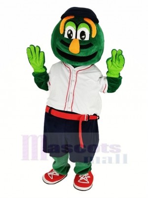 Wally Red Sox with White T-shirt Mascot Costume