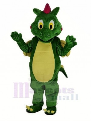 Green Fly Dragon Mascot Costume Adult