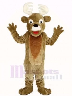 Christmas Elk Deer Mascot Costume