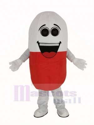 Capsule Pill Medicine Mascot Costume Cartoon