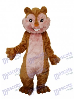 Yellow Squirrel Mascot Adult Costume Animal 
