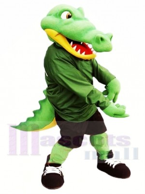 High Quality Alligator Mascot Costume 