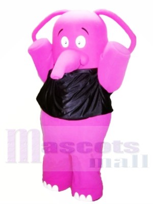 Fat Pink Elephant Mascot Costumes