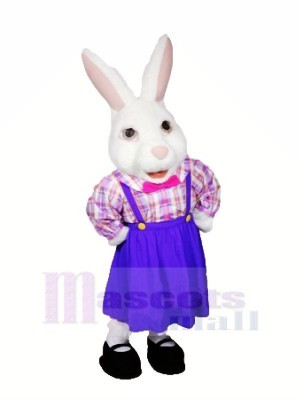 Lady Easter Bunny Mascot Costumes Cartoon