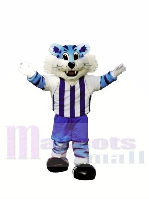 College Blue Tiger Mascot Costumes 