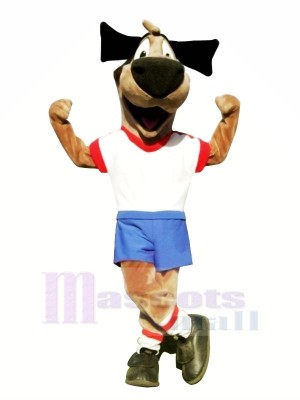 Soccer Dog Mascot Costumes Cartoon