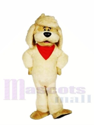 Cute Lightweight Yellow Dog Mascot Costumes