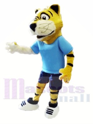 College Furry Tiger Mascot Costumes 