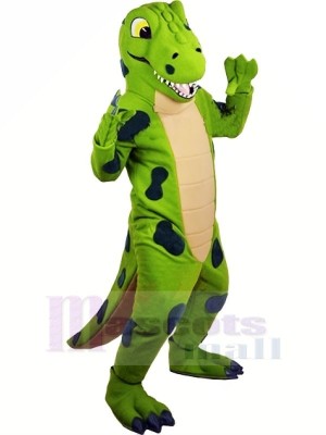 Funny Green Dinosaur Mascot Costumes Animal