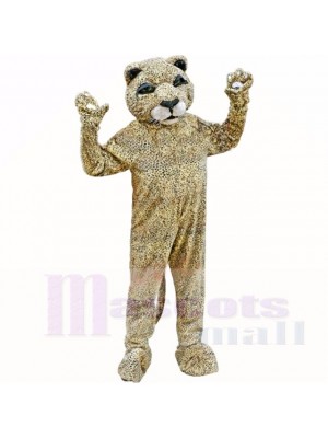 Spotted Brown Leopard Mascot Costumes Adult
