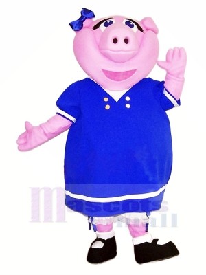 Penny Pig Mascot Costumes Cartoon