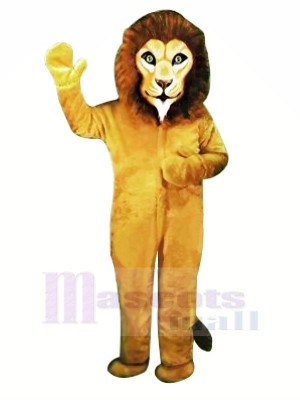 Realistic Lion Mascot Costumes Adult