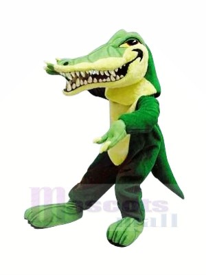 Fierce Gator with Big Mouth Mascot Costumes 