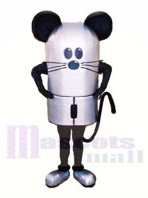 Grey Mouse Mascot Costumes Animal
