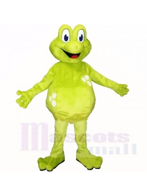 Green Lightweight Frog Mascot Costumes Cartoon