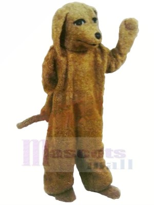 Brown Poodle Dog Mascot Costumes Adult