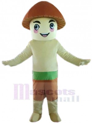 Mushroom Boy Mascot Costume People