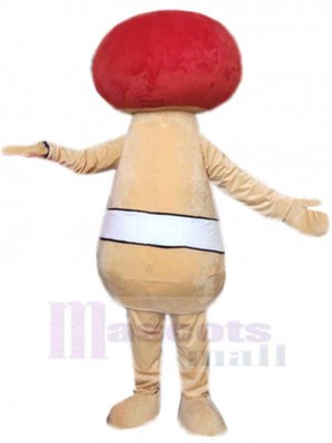 Cute Mushroom Fungi Mascot Costume Vegetable