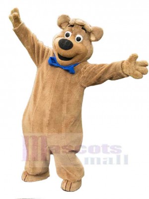 High Quality Male Bear Mascot Costume Animal