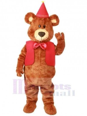 Teddy Graham Bear Mascot Costume Animal