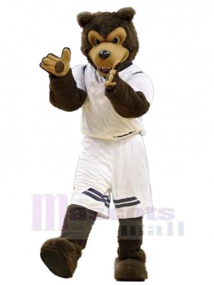 University Grizzly Bear Mascot Costume Animal