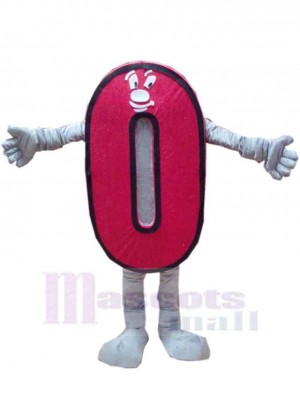 Arabic Number mascot costume