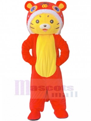 Tiger mascot costume
