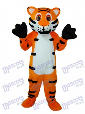 Red Tiger Mascot Adult Costume Animal 