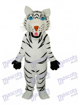 White Tiger Mascot Adult Costume Animal 