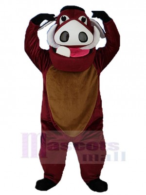 Pig mascot costume