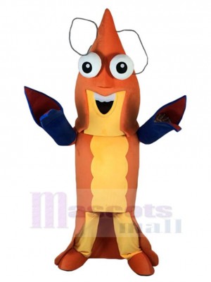 Cartoon Lobster Mascot Costume Animal