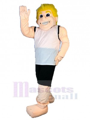 Muscle Man Mascot Costume People