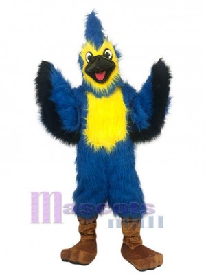 Piquant Blue Eagle Mascot Costume Animal