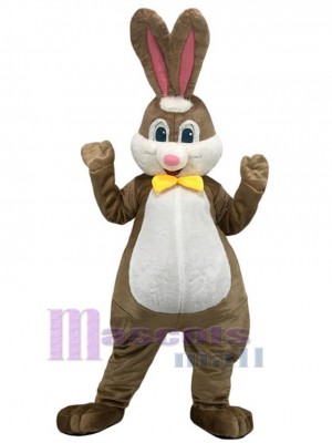 Wholesale Brown Rabbit Mascot Costume Animal