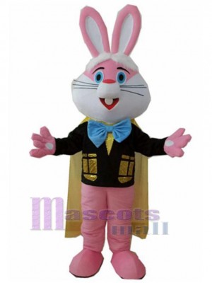 Fashion Pink Rabbit Mascot Costume Animal