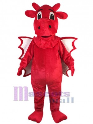 Red Dragon Mascot Costume Animal