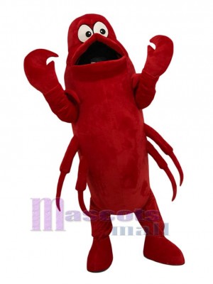 Lobster mascot costume