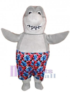 Shark mascot costume