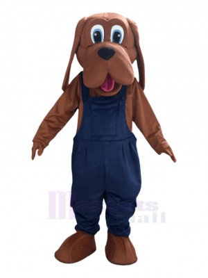 Lovely Bloodhound Dog Mascot Costume Animal