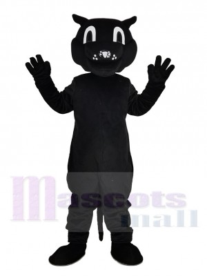 Funny Black Patrick Panther Mascot Costume Animal