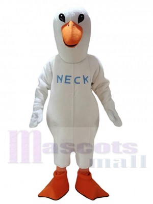 White Goose Mascot Costume For Adults Mascot Heads
