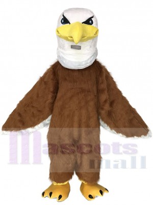 Fierce Mr. Majestic Eagle Long Hair Mascot Costume